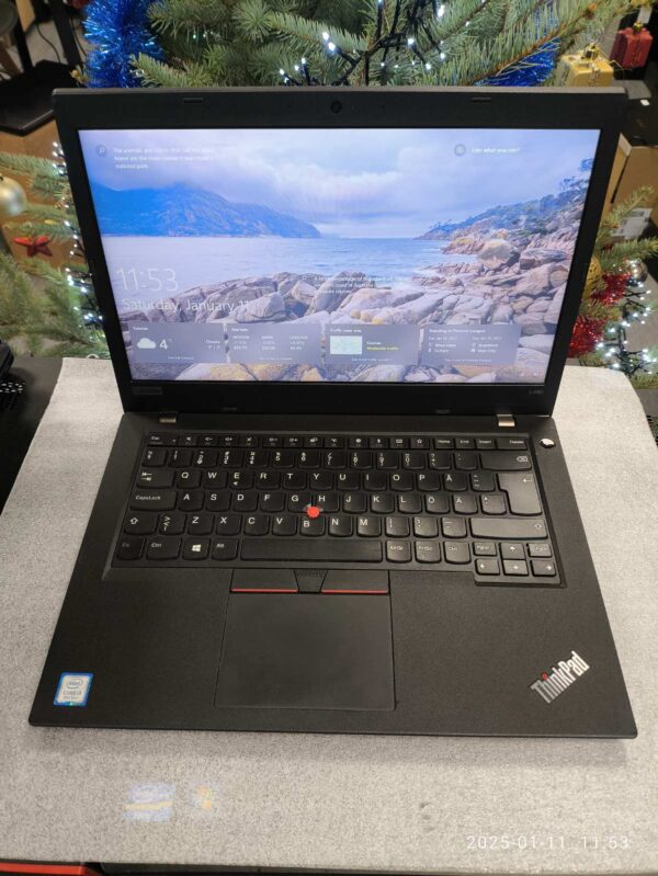 Thinkpad L480 14.0 HD Matinis i3-8130U 8GB 128GB SSD 17%