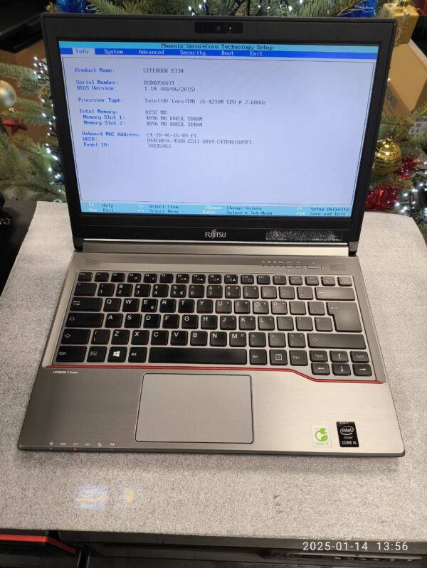 LIFEBOOK E744 14.0 i5-4210M 8GB 128GB SSD