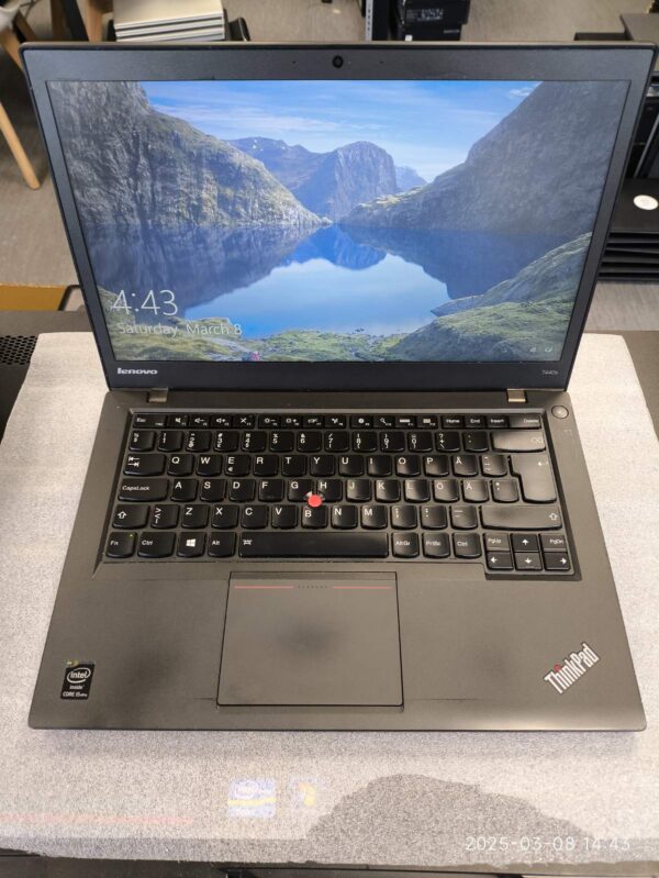 Lenovo Thinkpad T440S 14.0 1600*900 i5-4300U 8GB 128GB SSD Talpi baterija su 6% susidėvėjimu + vidinė