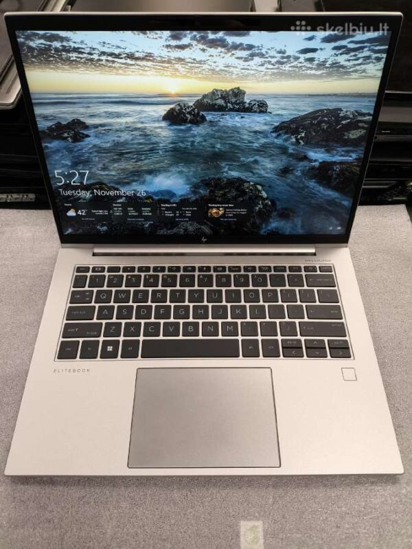 HP EliteBook 845 G10 Fhd+ Ips Ryzen 5 7540u 16GB 256GB SSD USA klaviatūra, 24 mėn + garantija