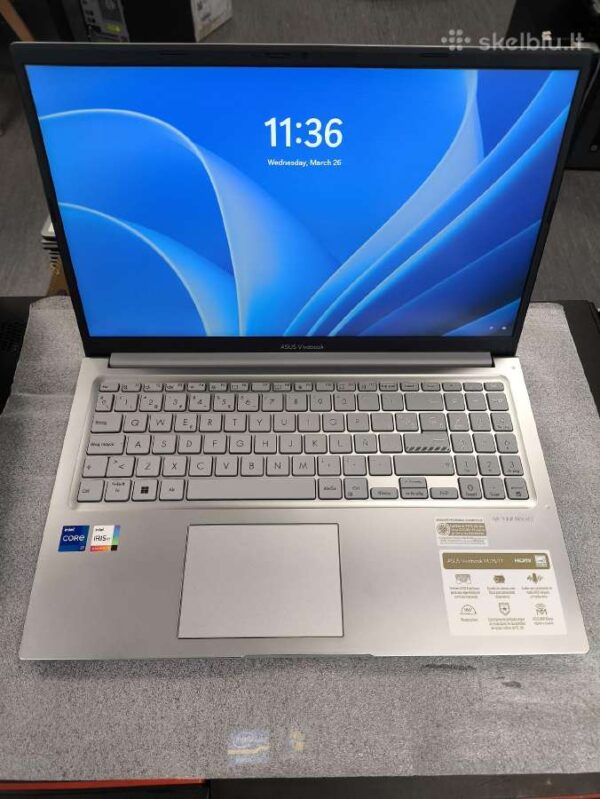 Asus Vivobook 15 F1504 15.6 i7-1255u 16gb 512gb Garantija 2027-07-18 3%