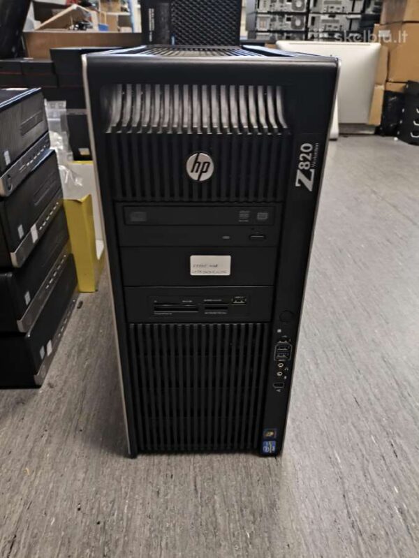 Hp Z820 Workstation E5-2620 2vnt 32GB RAM 256GB SSD K5000 4GB