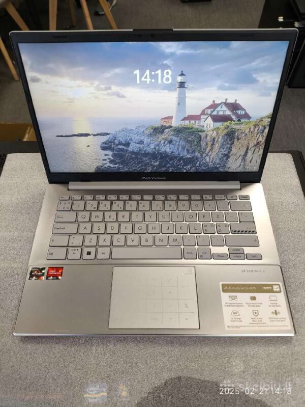 Asus Vivobook Go 14 Ryzen 3 7320U 8GB 256GB 12 Mėn garantija 0%