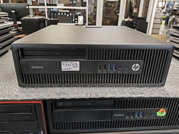 HP EliteDesk 705 G3 Sff Ryzen 5 Pro 1500 16gb 256gb SSD