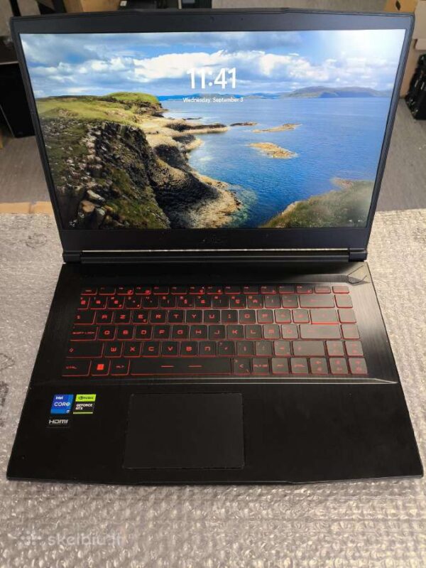MSI GF63 Thin 15.6 FHD IPS Matinis 144Hz i7-12650H 8GB 512GB SSD RTX 3050 4GB GDDR6 29%