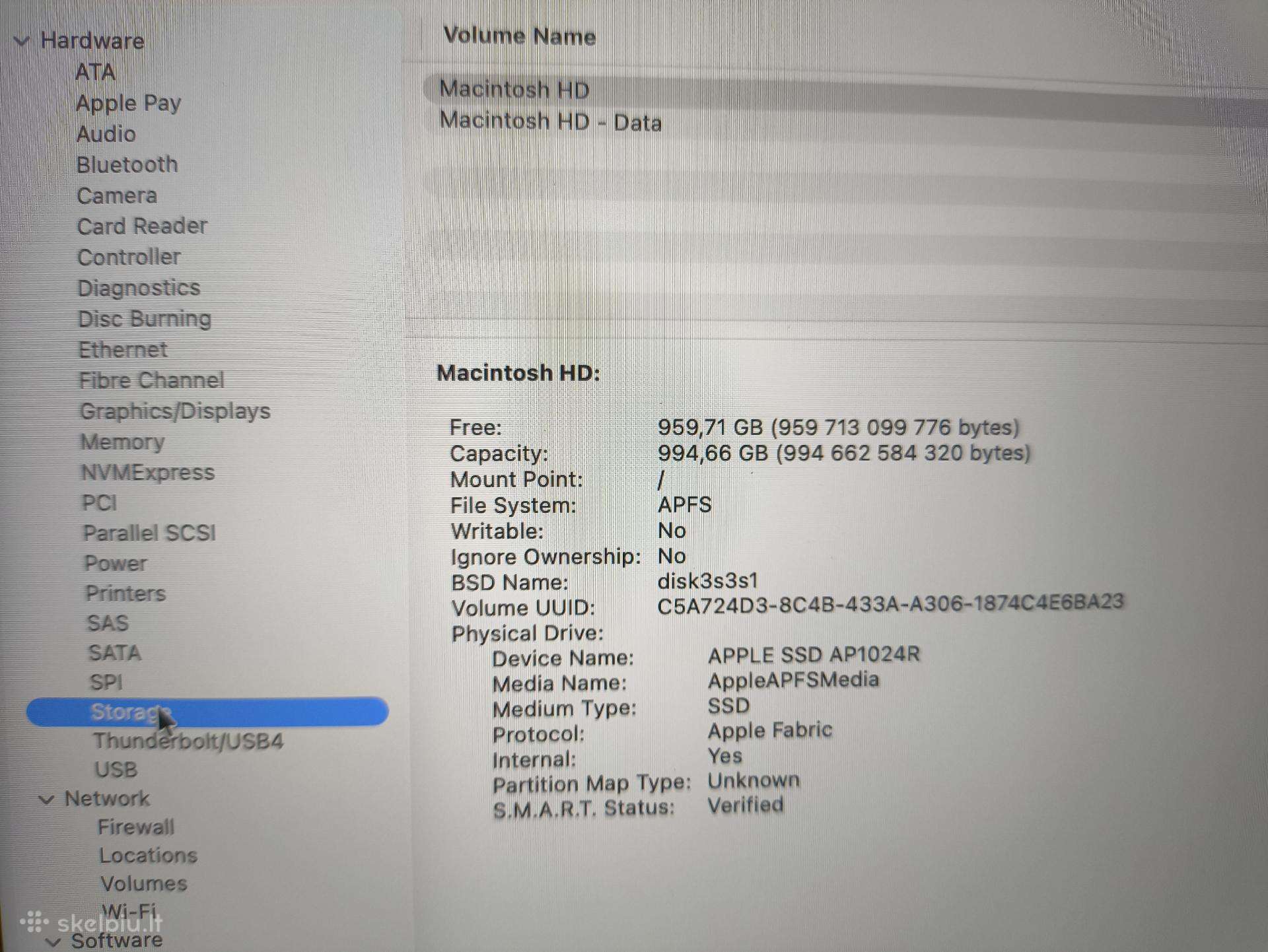 Apple MacBook Pro 14 2021 14" 3024*1964 M1 Pro 16gb 1tb SSD 10% Baterija A Grade 10% - Image 8