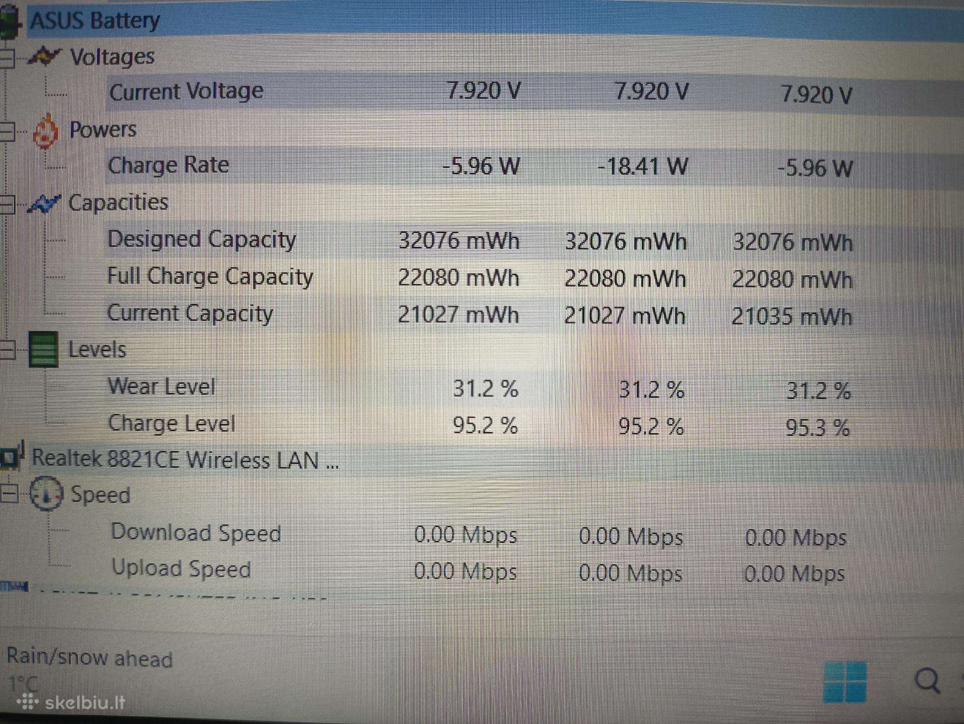 asus D509DA 15.6 Fhd Ryzen 3 2200u 8gb 256gb SSD 31% - Image 6