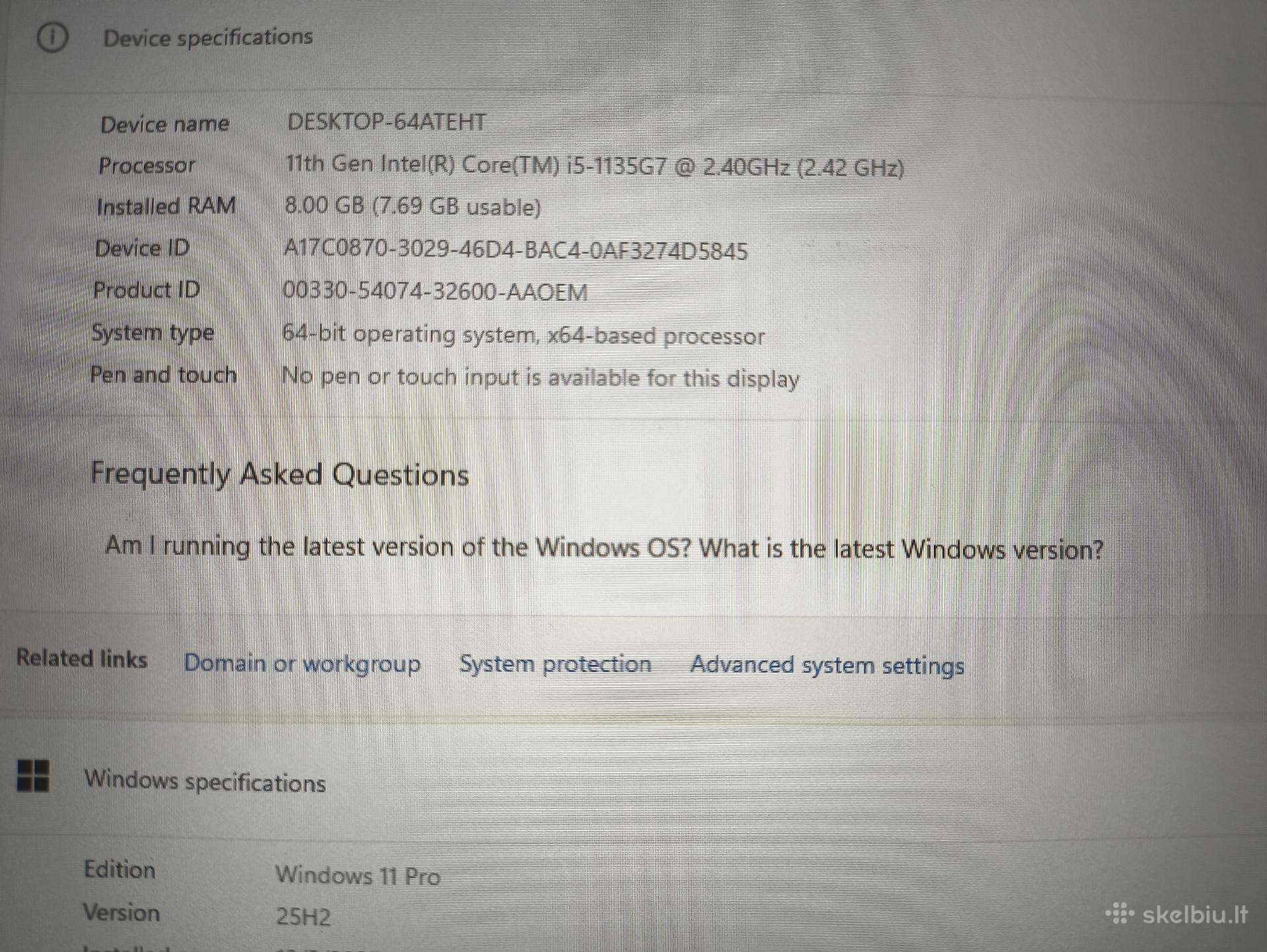 HP ProBook 430 G8 13.3 Fhd Ips i5-1135g7 8gb 256gb SSD 22% - Image 4