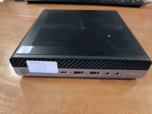 HP EliteDesk 800 G5 Mini PC i5-9500 16GB 256GBSSD NMVe, Wifi, 1vnt USB neveikia