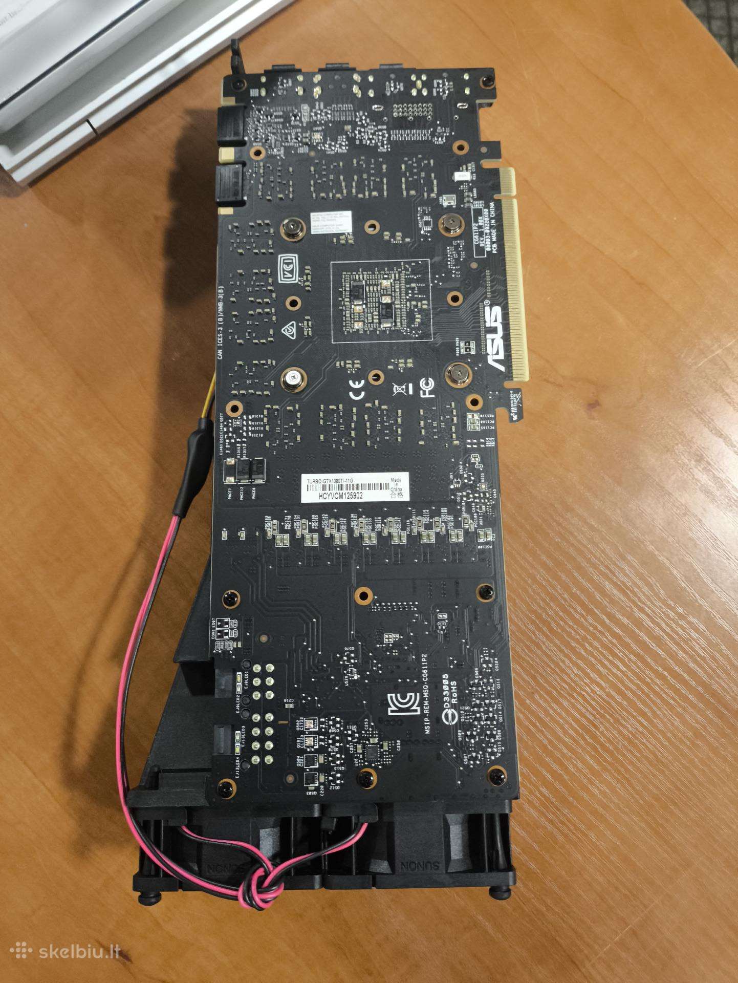 Gtx 1080 Ti 11gb Gddr5x Nestandartinis aušintuvas - Image 6
