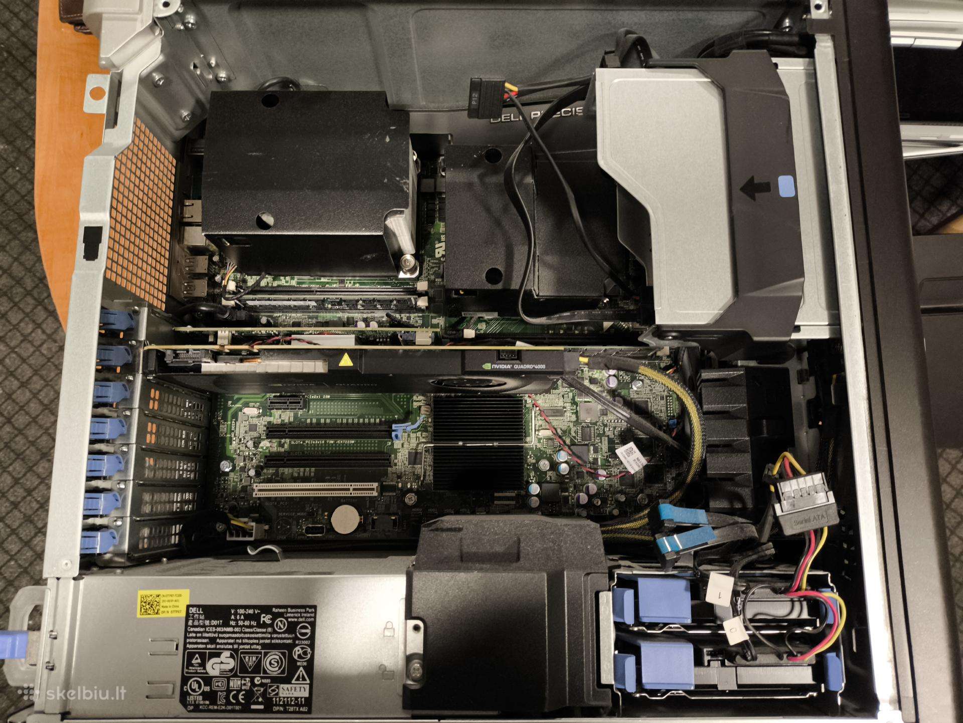 Dell Precision T5600 E5-2687w x2 Cpu 32gb RAM 4tb HDD Quadro 4000 - Image 3