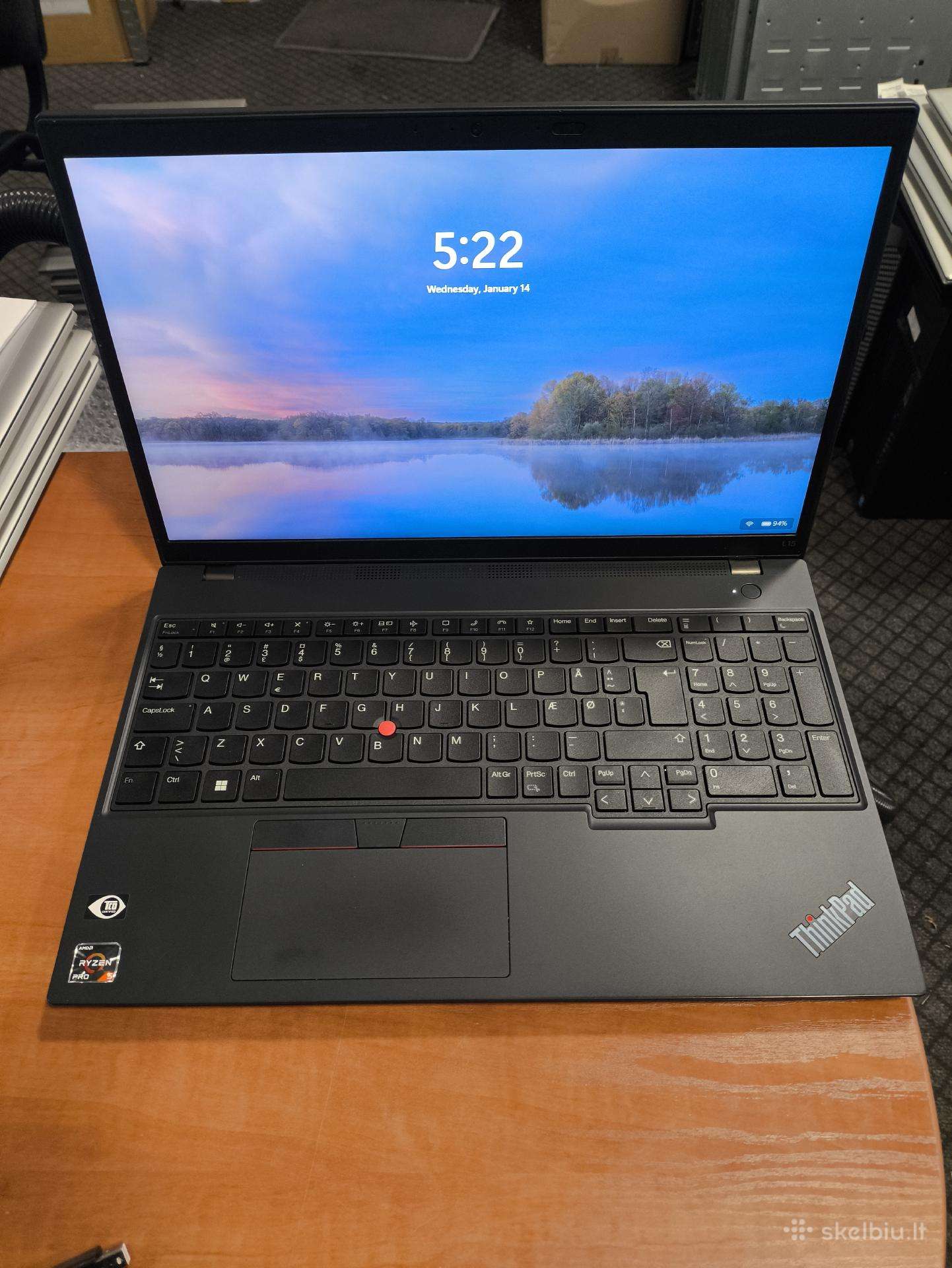 Lenovo Thinkpad L15 Gen 3 15.6 Fhd Ips R5 5675u 8gb 256gb 6%