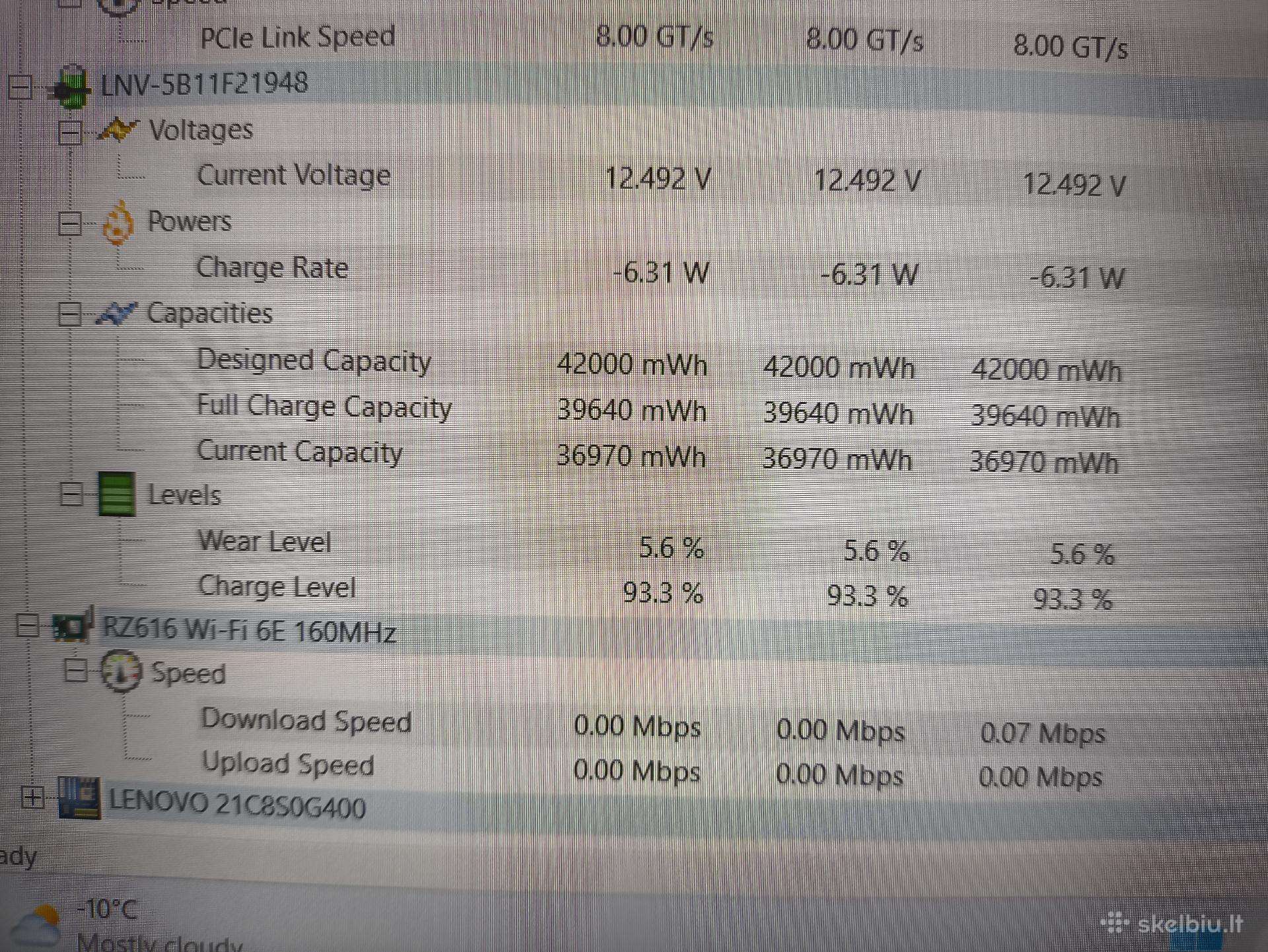 Lenovo Thinkpad L15 Gen 3 15.6 Fhd Ips R5 5675u 8gb 256gb 6% - Image 6