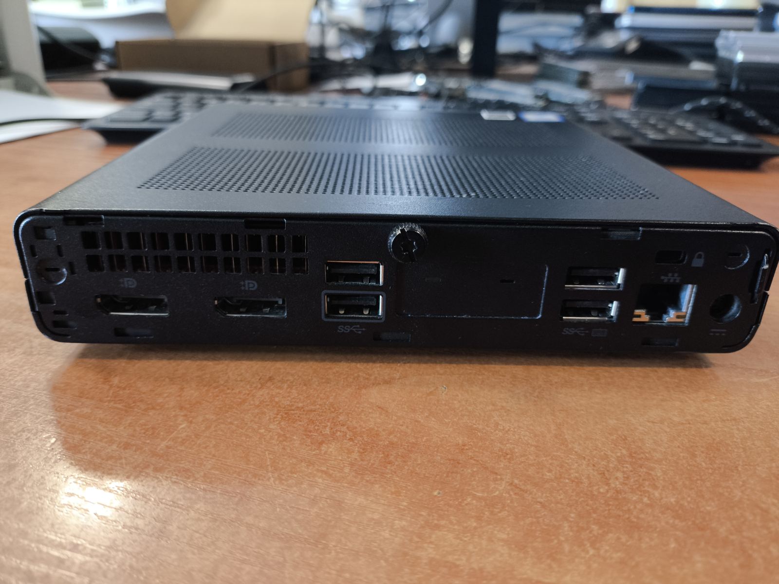 HP EliteDesk 800 G4 35W Mini PC i5-8500T 8GB 256GB SSD, 2X Display port jungtys - Image 2