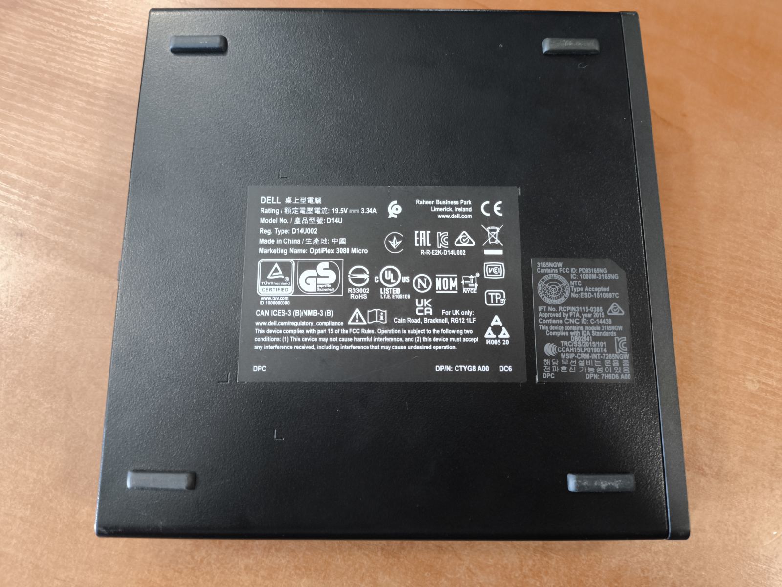 OptiPlex 3080 Mini PC i5-10500T 8GB 256GB SSD, HDMI, Display port, Wifi - Image 3