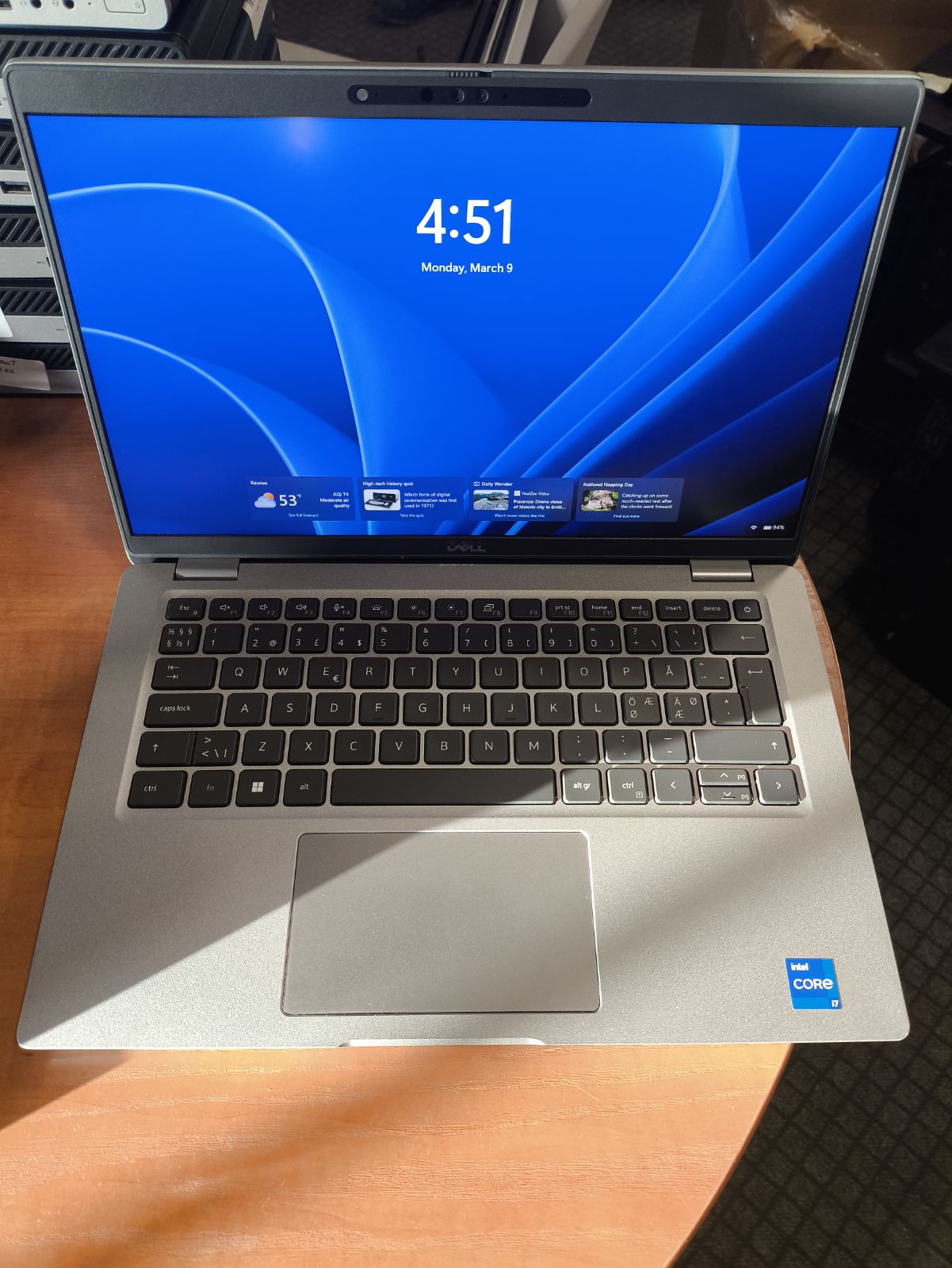 Dell Precision 3470 14.0 Fhd Ips i7-1260p 32gb 1tb SSD Nvidia Quadro T550 4GB 32%