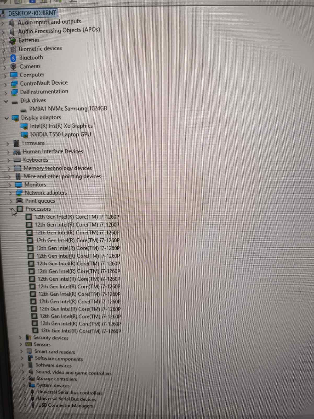 Dell Precision 3470 14.0 Fhd Ips i7-1260p 32gb 1tb SSD Nvidia Quadro T550 4GB 32% - Image 5