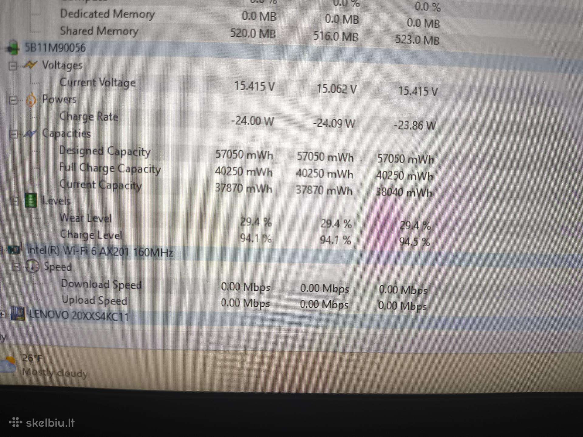 Lenovo Thinkpad Carbon Gen 9 14.0 FHD 500 Nit i5-1145g7 16gb 256gb 30% - Image 6