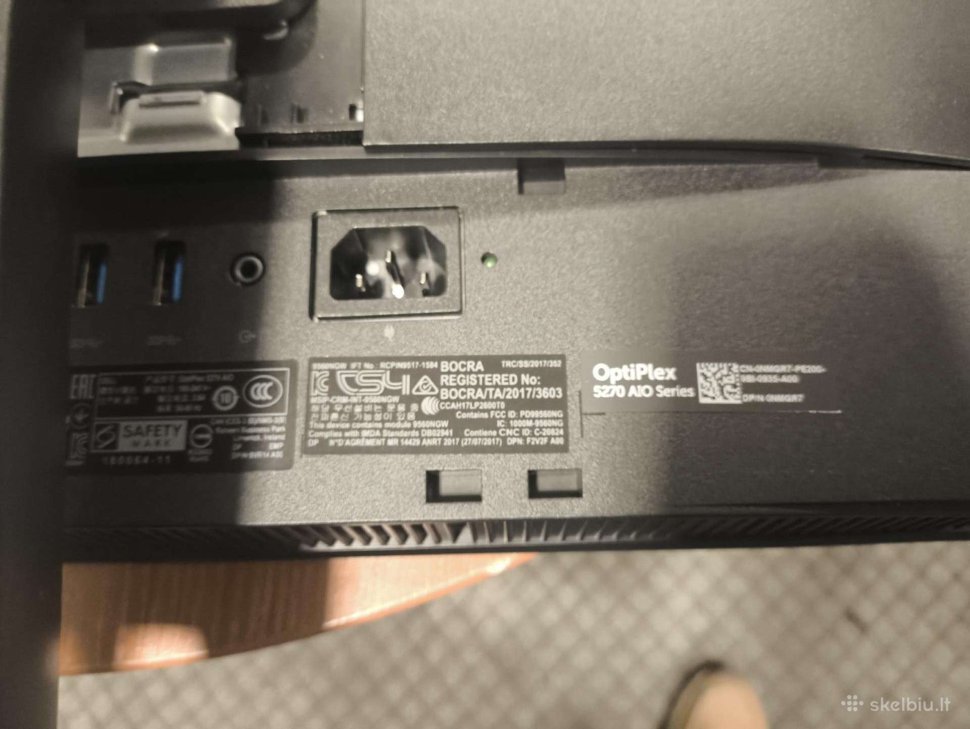 Dell Optiplex 5270 21.5" Fhd Ips Aio i5-9500 8gb 256gb SSD - Image 3