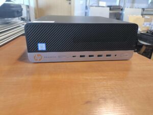 Hp Prodesk 600 G3 SFF i7-7700, BE RAM, ir BE SSD Diskų, su 6 mėnesių garantija