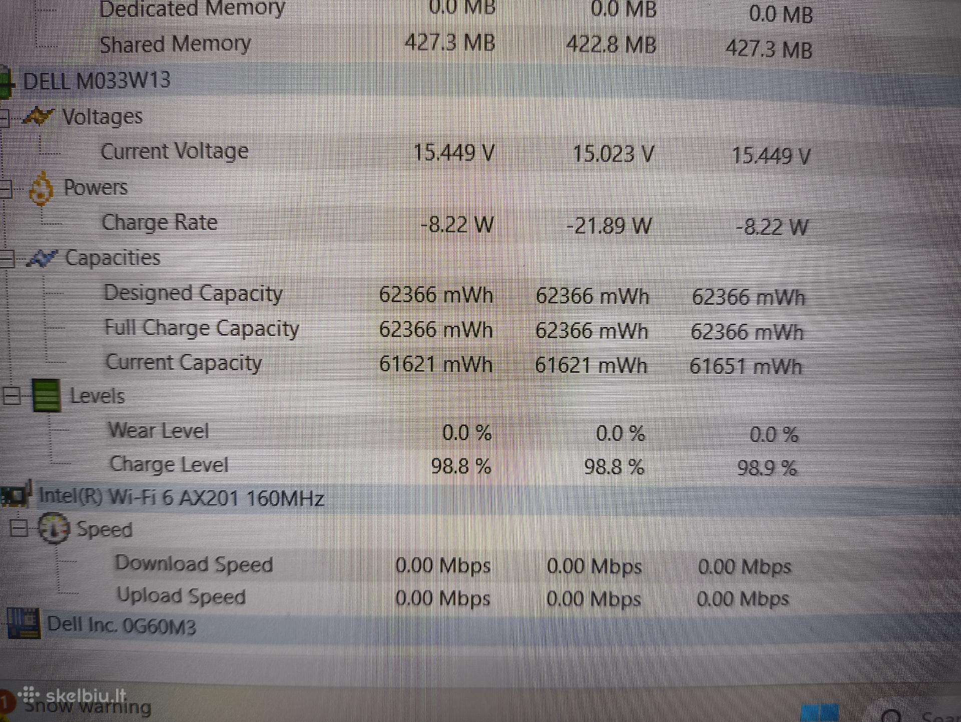 Dell Precision 3470 14.0 Fhd Ips i7-1260p 32gb 1tb SSD Nvidia Quadro T550 4GB 32% - Image 6