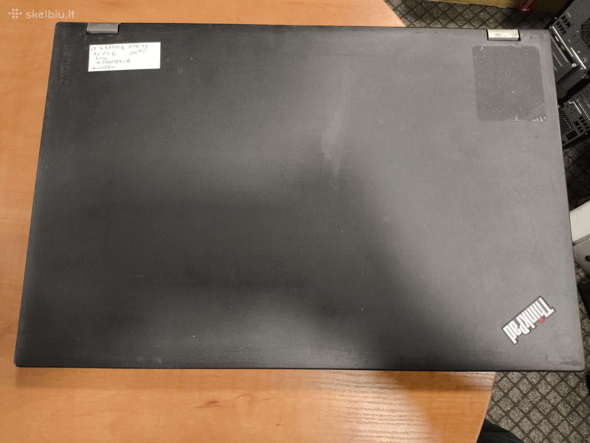 Lenovo ThinkPad P50 15.6 FHD IPS Touchscreen i7-6820hq 16gb 256gb M2000m 4gb - Image 3