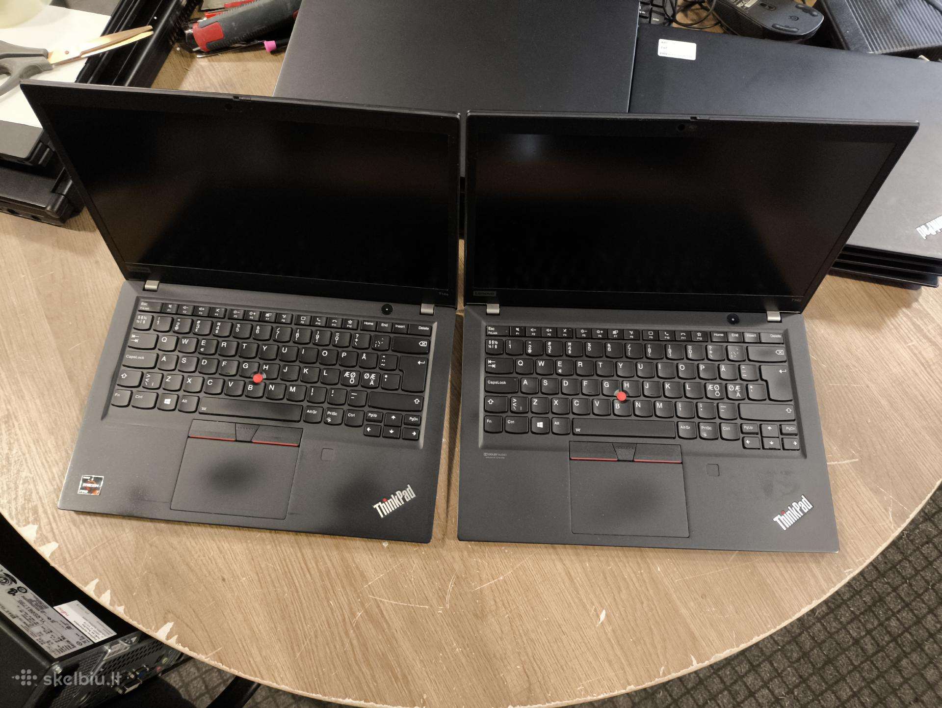 Lenovo Thinkpad T14s FHD IPS Ryzen 7 4750U 16gb 512gb SSD DIDMENA - 12 vnt kompiuterių su krovikliais - Image 3