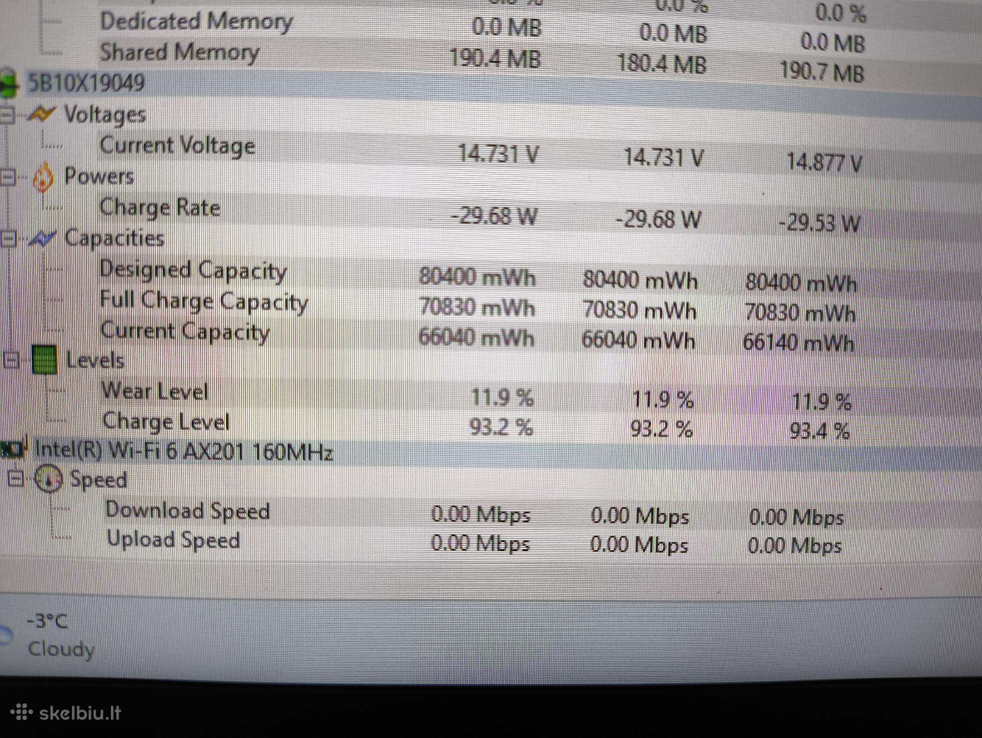 Lenovo Thinkpad X1 Extreme 3rd Gen 15.6 500 Nit i7-10850h 2tb SSD Gtx1650 Max-Q 12% - Image 7