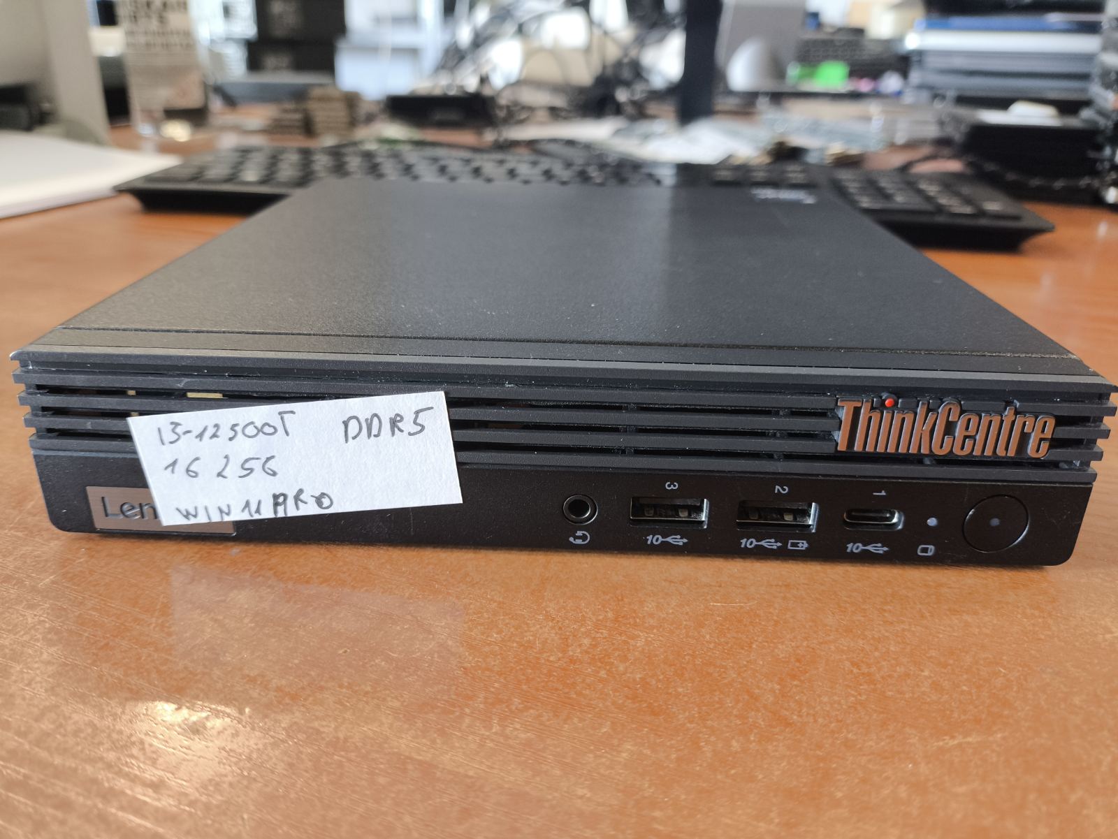 Lenovo ThinkCentre M80q Gen 3 Mini PC i5-12500T 16GB DDR5 256GB SSD