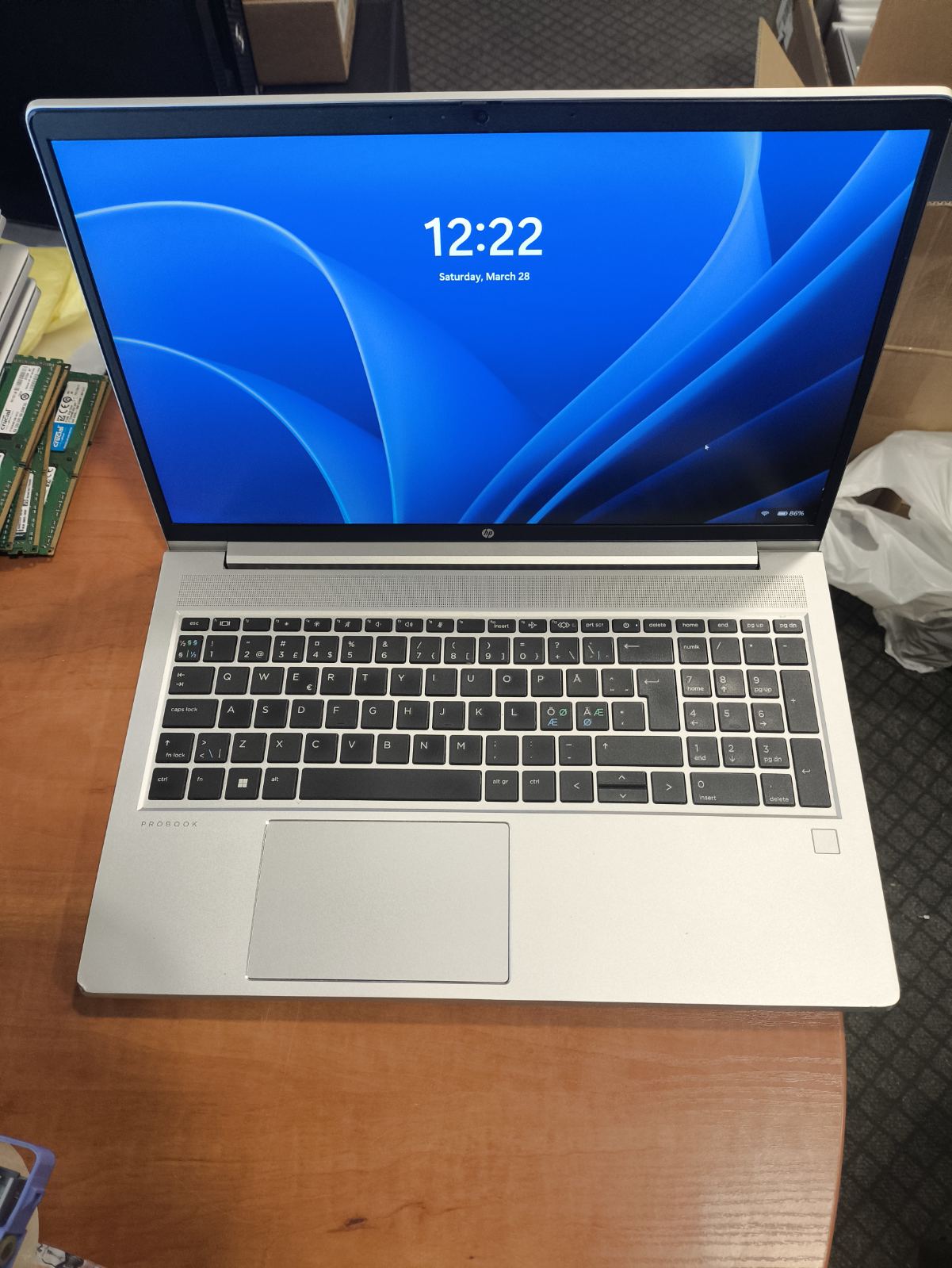 HP ProBook 455 G8 15.6" Fhd Ips Ryzen 5 5600u 8gb 512gb SSD 19%