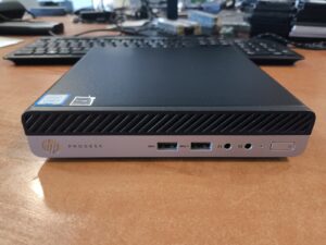 HP ProDesk 400 G4 i5-8500T 8GB 256GB Mini PC 2vnt Display port jungtys