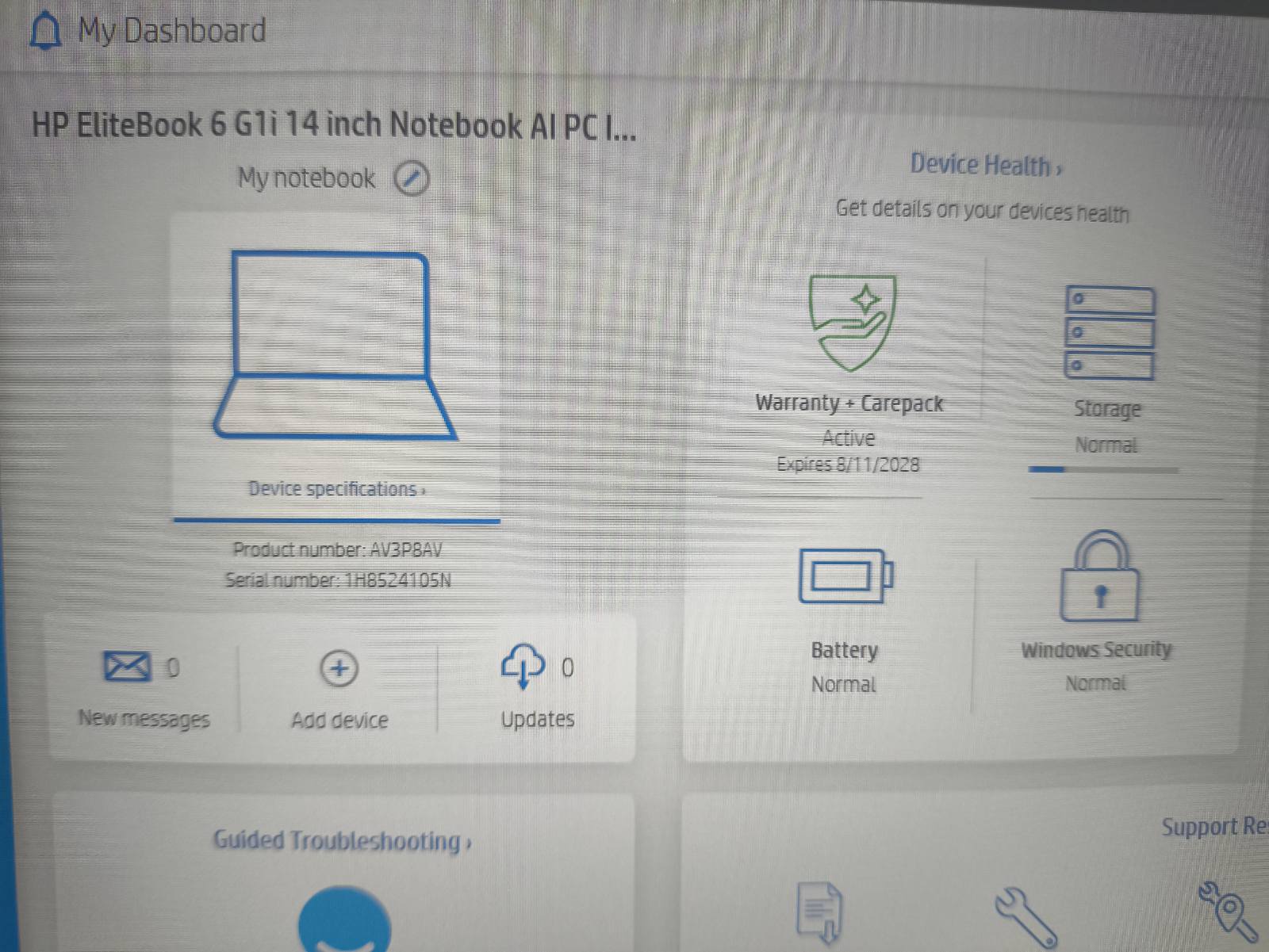 HP EliteBook 6 G1i 14" FHD+ IPS Matinis Ultra 5 225u 16GB 256GB 3% - Image 6