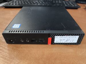 Lenovo M710Q Mini PC i5-7500T 8GB 256GB SSD Display port 2vnt, Wifi Windows surašyta