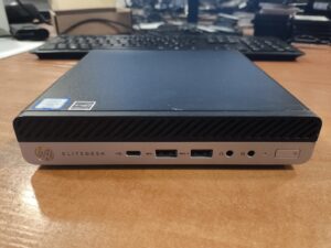 HP EliteDesk 800 G4 35W Mini PC i5-8600T 8GB 256GB SSD, 3X Display port jungtys
