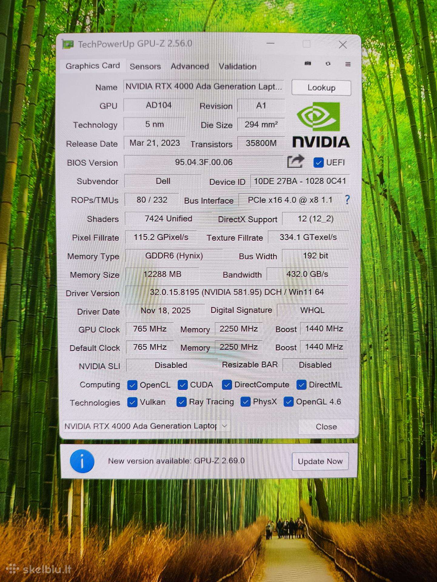 Dell Precision 7680 16" 4k+ Ts Oled i7-13850hx 64gb Rtx Ada A4000 12gb - Image 6