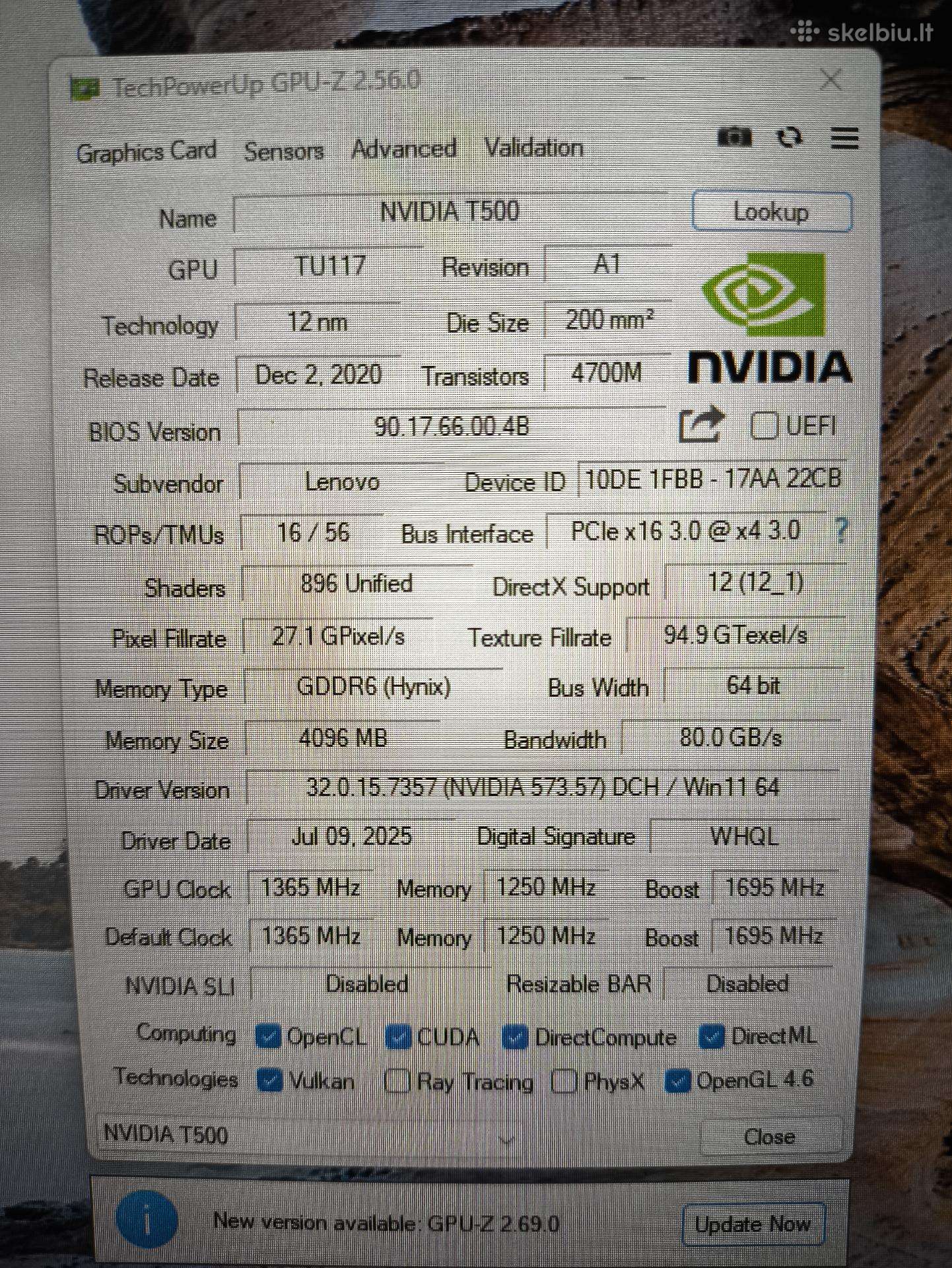 Thinkpad P15s Gen2 15.6 Fhd Ips i7-1185g7 32gb RAM 22% - Image 3