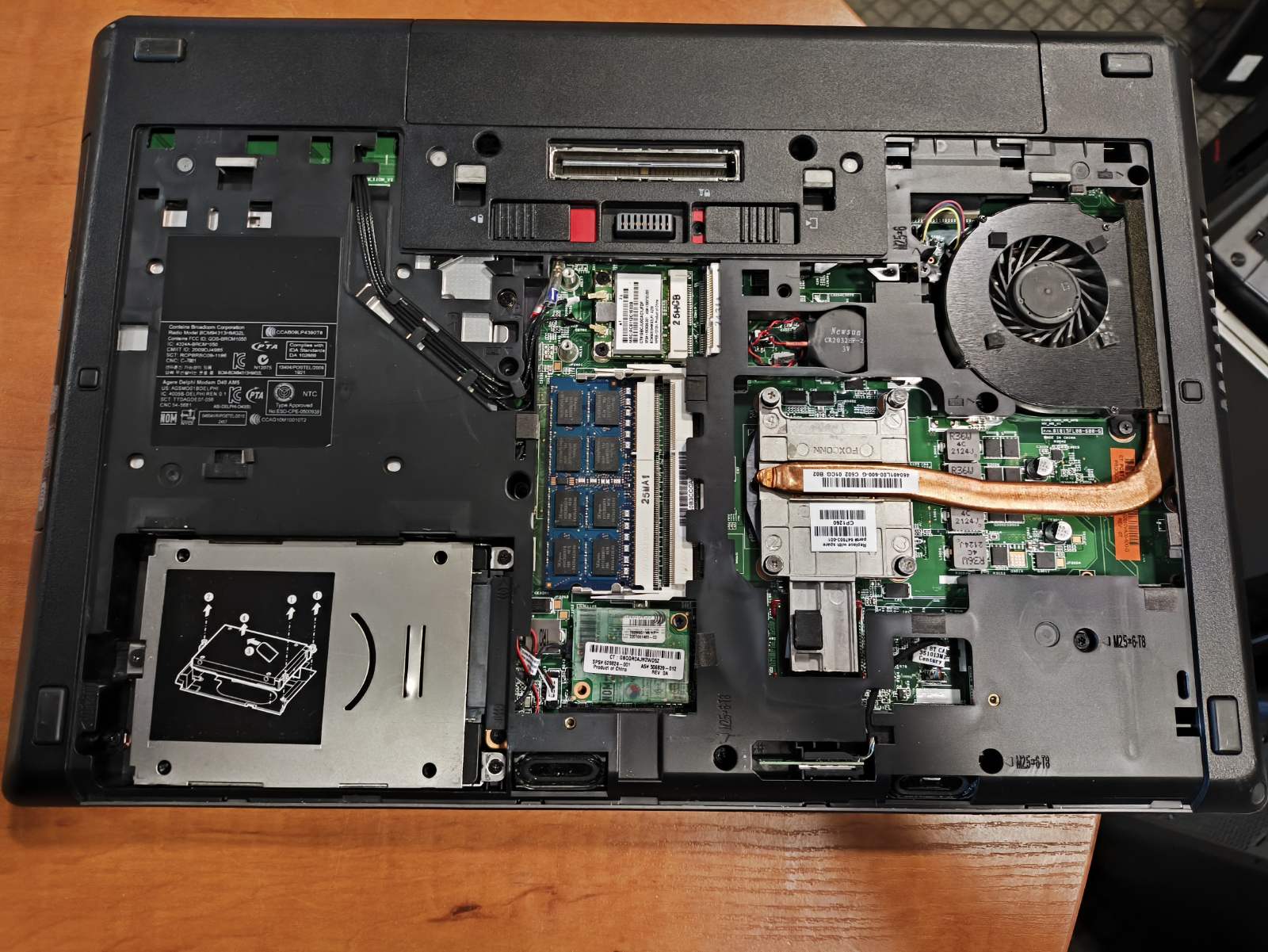 HP ProBook 6560b 15.6 I5-2450M 4GB 128 SSD, Baterijos būklė neaiški iki galo, bet krauna - Image 4