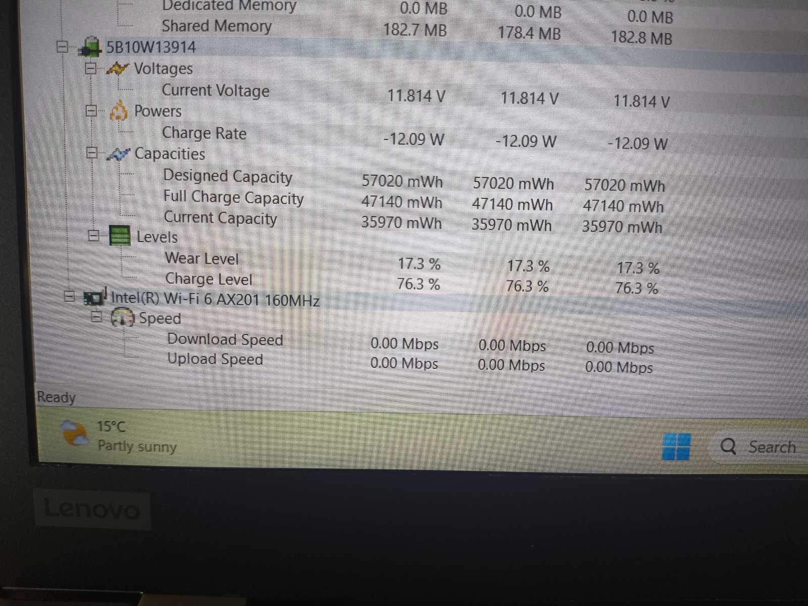 Lenovo Thinkpad T15 Gen 1 15.6" FHD IPS i5-10210U 8-16GB 256GB 17% - Image 6