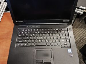 Panasonic CF-54 Neveikiantis, be įkroviklio ir be baterijos, be ram, be disko