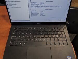 Dell XPS 13 9360 13.3 3200*1800 IPS Touchscreen i7-7500U 16GB LPDDR3 BE DISKO, GERA BATERIJA