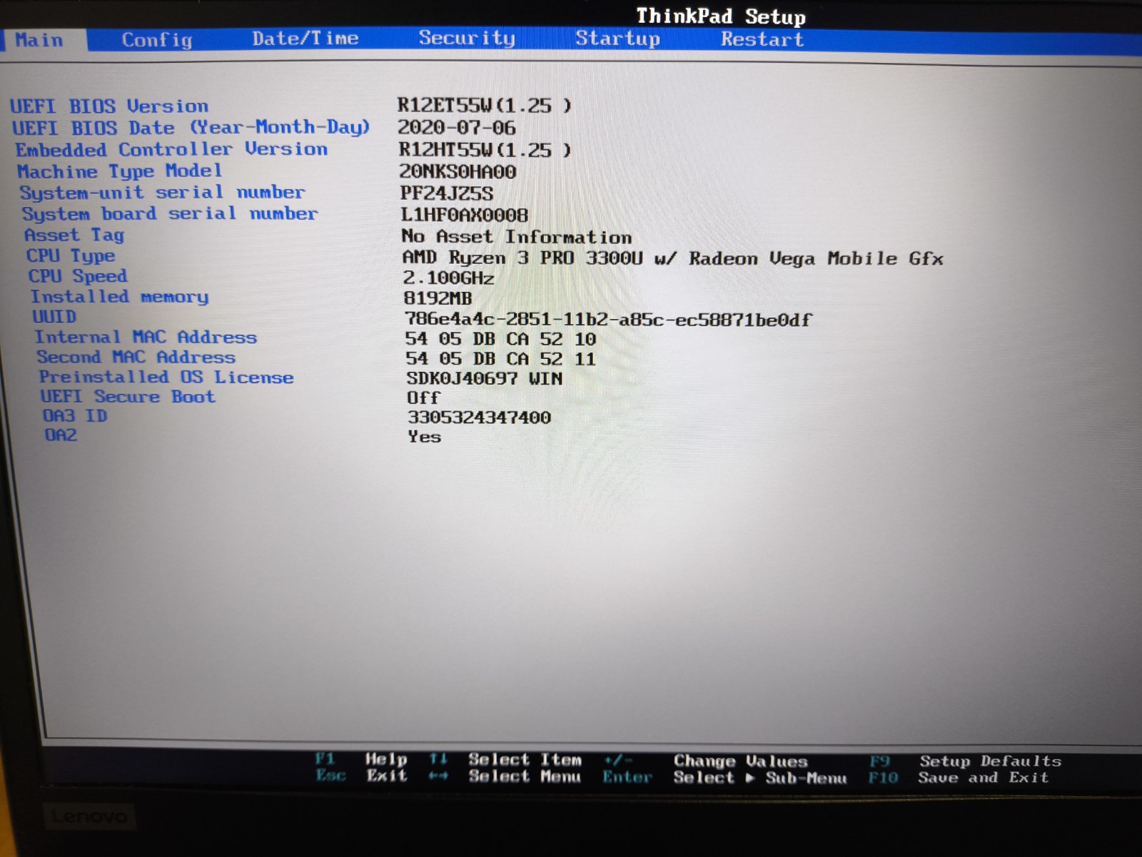 Lenovo Thinkpad T495 14.0 FHD IPS, Ryzen 3 Pro 3300U 8GB 256GB SSD Gera baterija - Image 4
