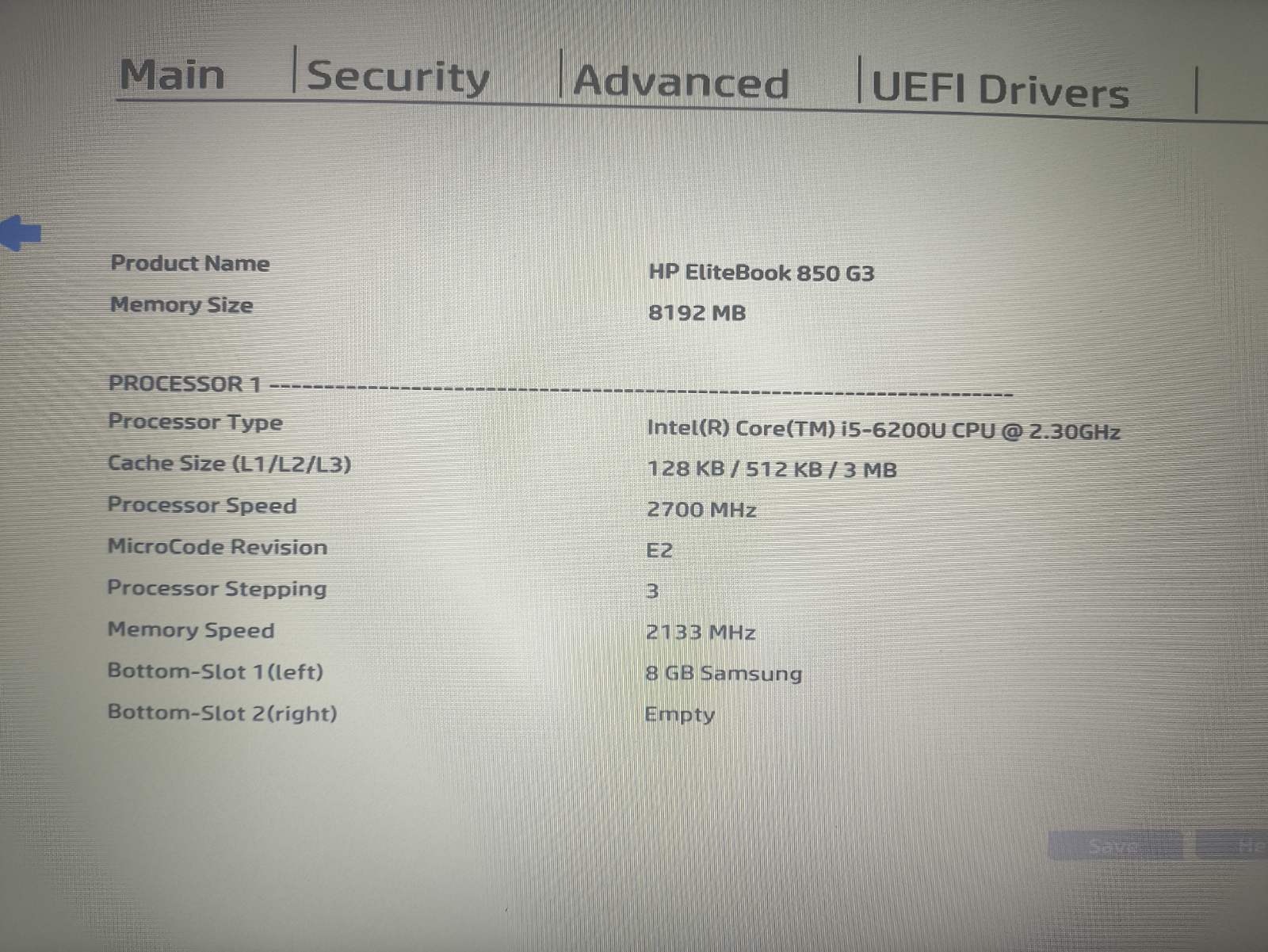 HP EliteBook 850 G3 15.6 Fhd TN i5-6200u 8gb 256gb 17% - Image 4