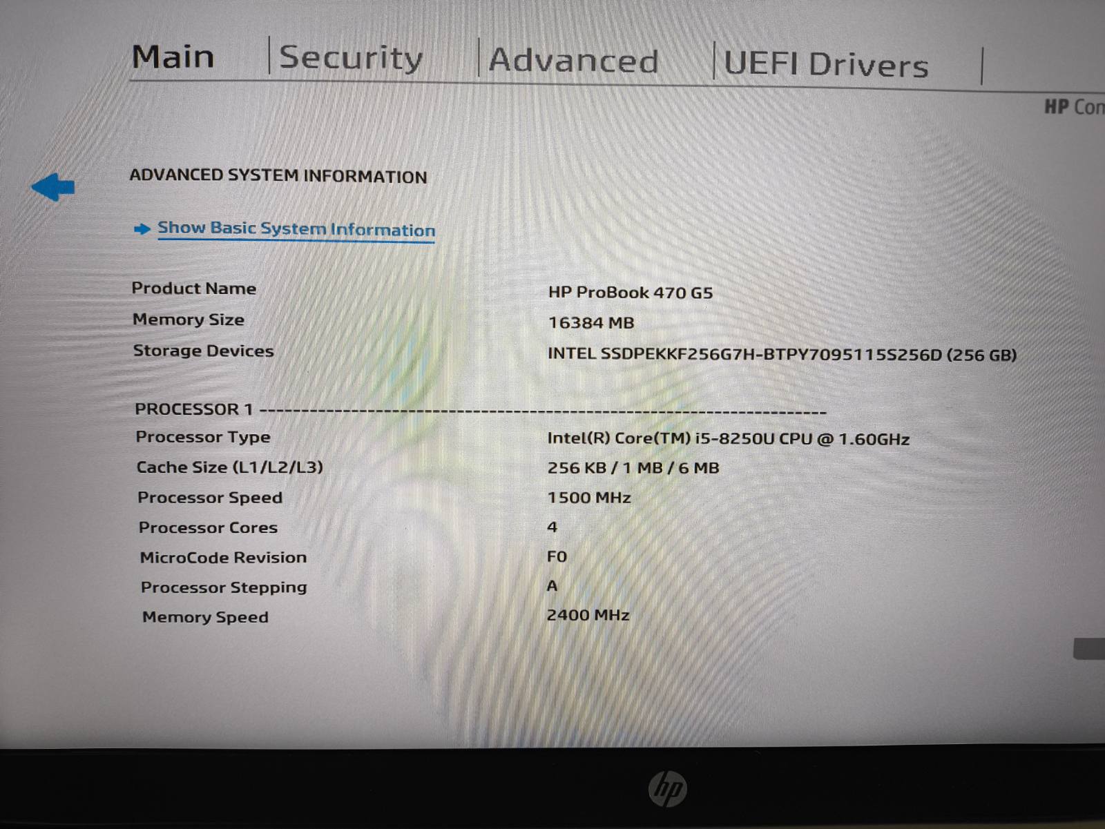 HP ProBook 470 G5 17.3 Fhd Ips i5-8250u 16gb 256gb Nvidia 930MX 29% - Image 4