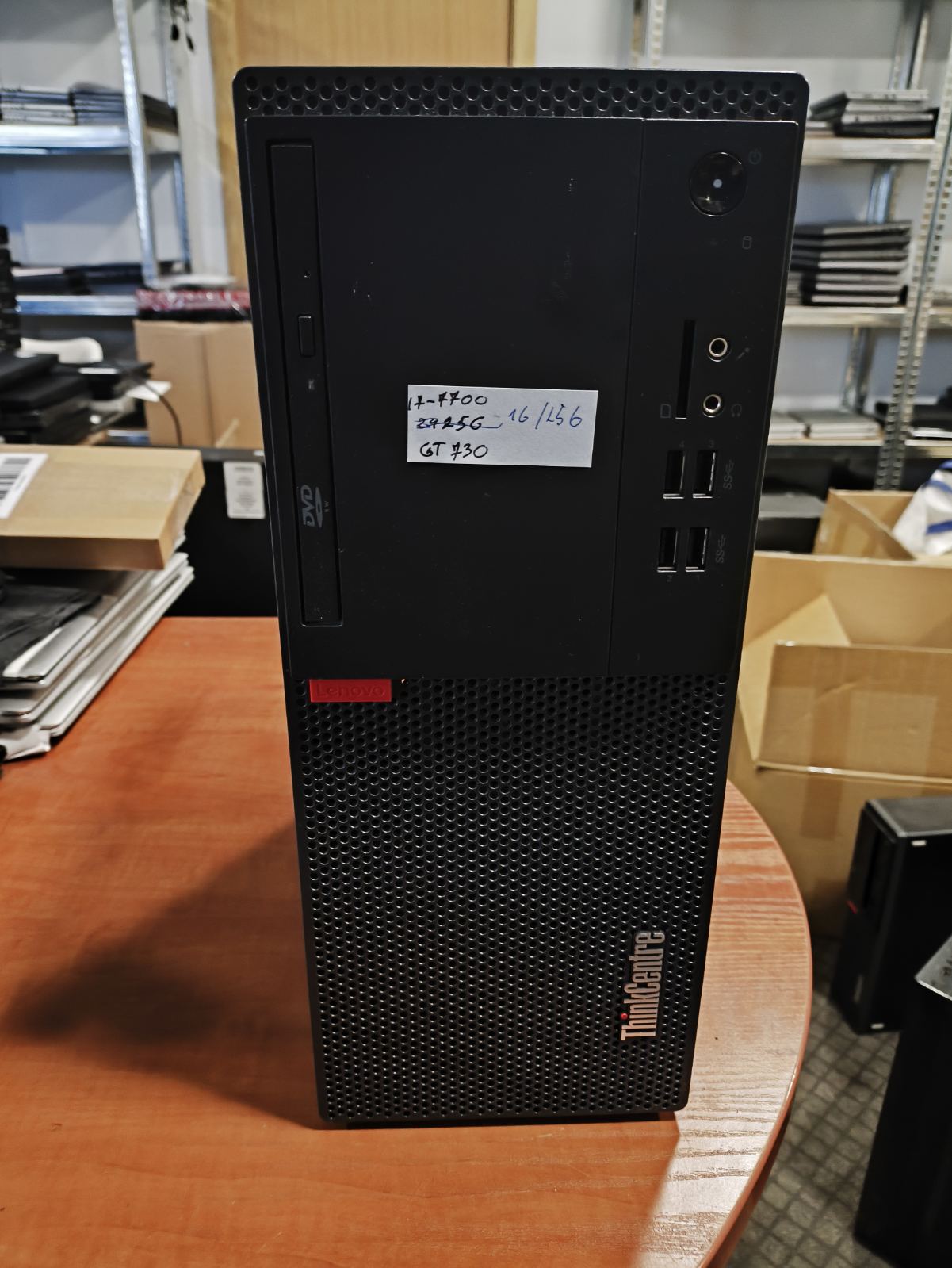 Lenovo M710T Desktop i7-7700 16gb 256gb NMVe Wifi