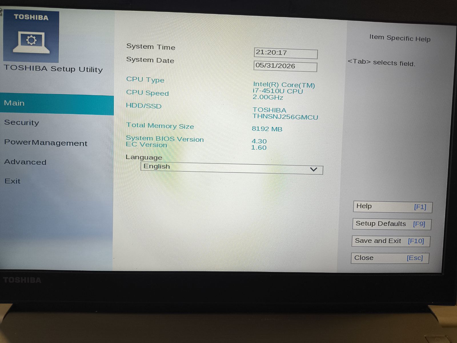 TOSHIBA PORTEGE Z30-A 13.3 FHD IPS i7-4510U 8GB 256GB SSD 12% - Image 4