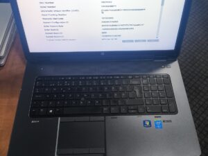 HP ZBook 17 G2 Workstation 17.3 FHD Matinis i7-4910MQ 16GB Nvidia Quadro K5100M 8GB GDDR5 !