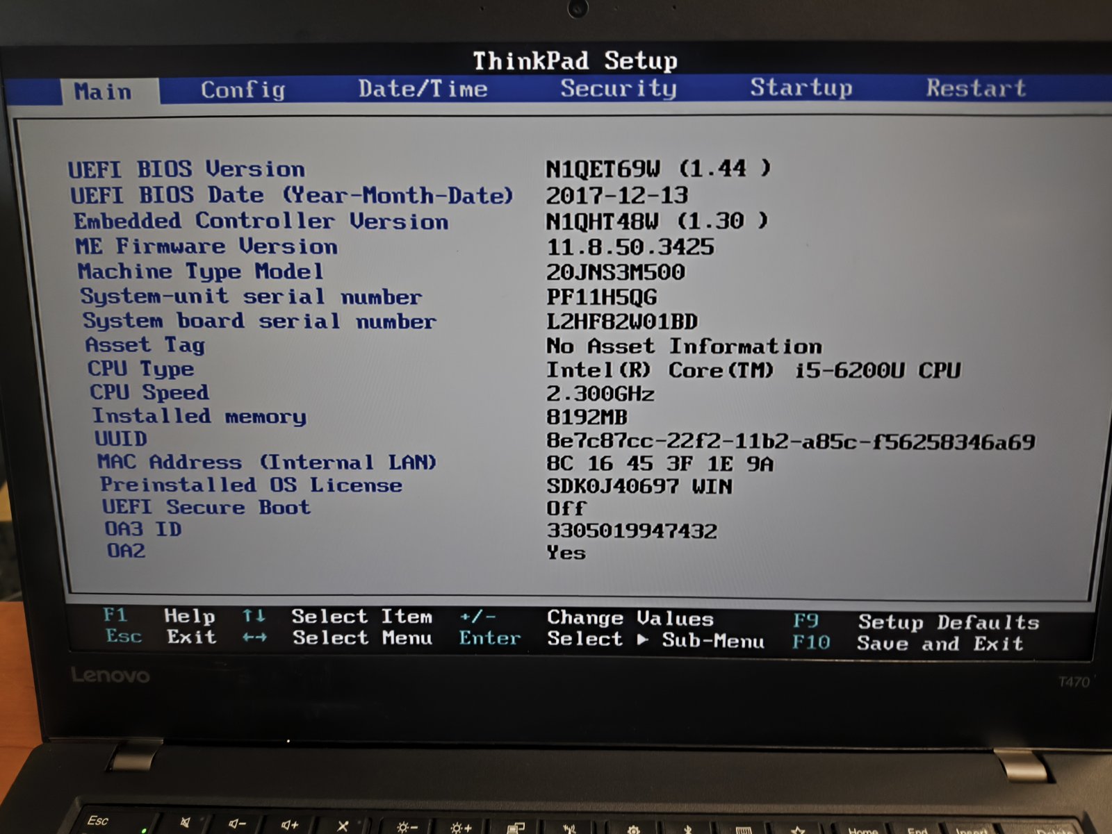 Lenovo Thinkpad T470 14.0 Fhd Ips i5-6200U 8GB 256GB SSD Viena išorinė baterija padidintos talpos 15% - Image 4