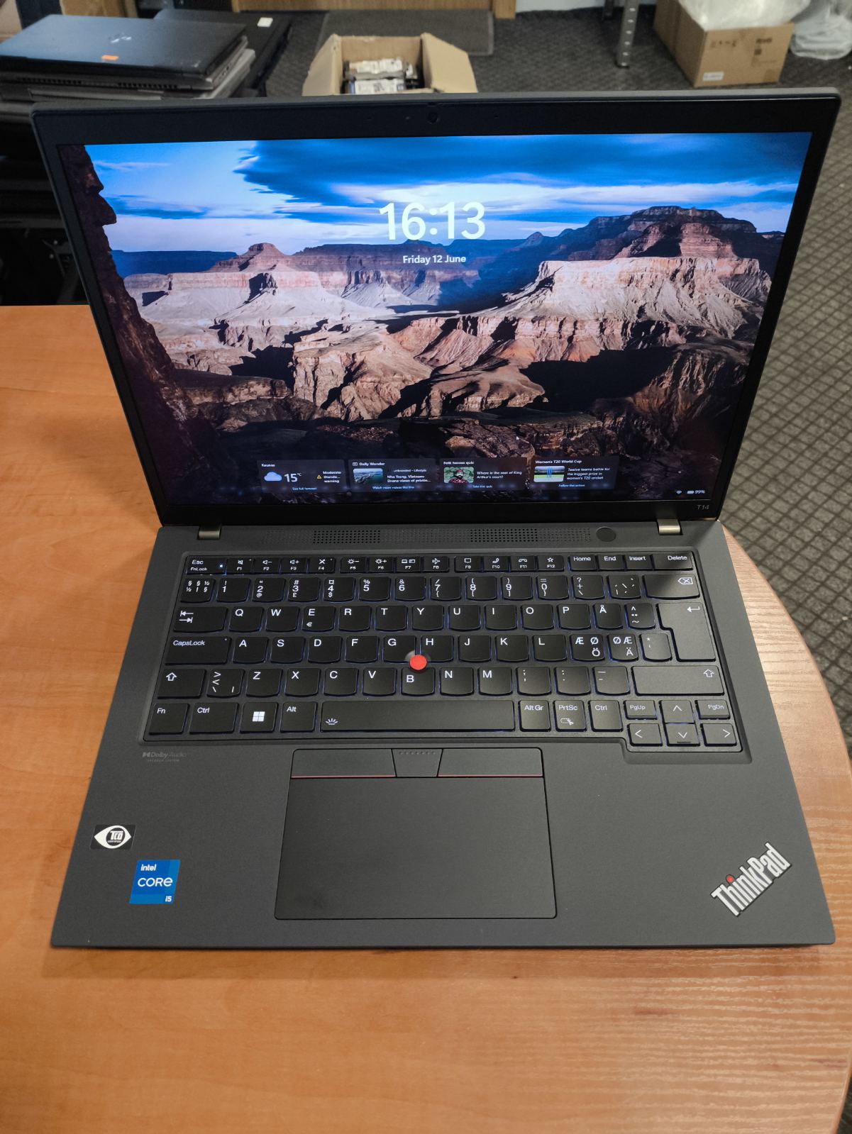 ThinkPad T14 Gen3 14.0 Fhd Ips i5-1235u 16gb 256gb 1%