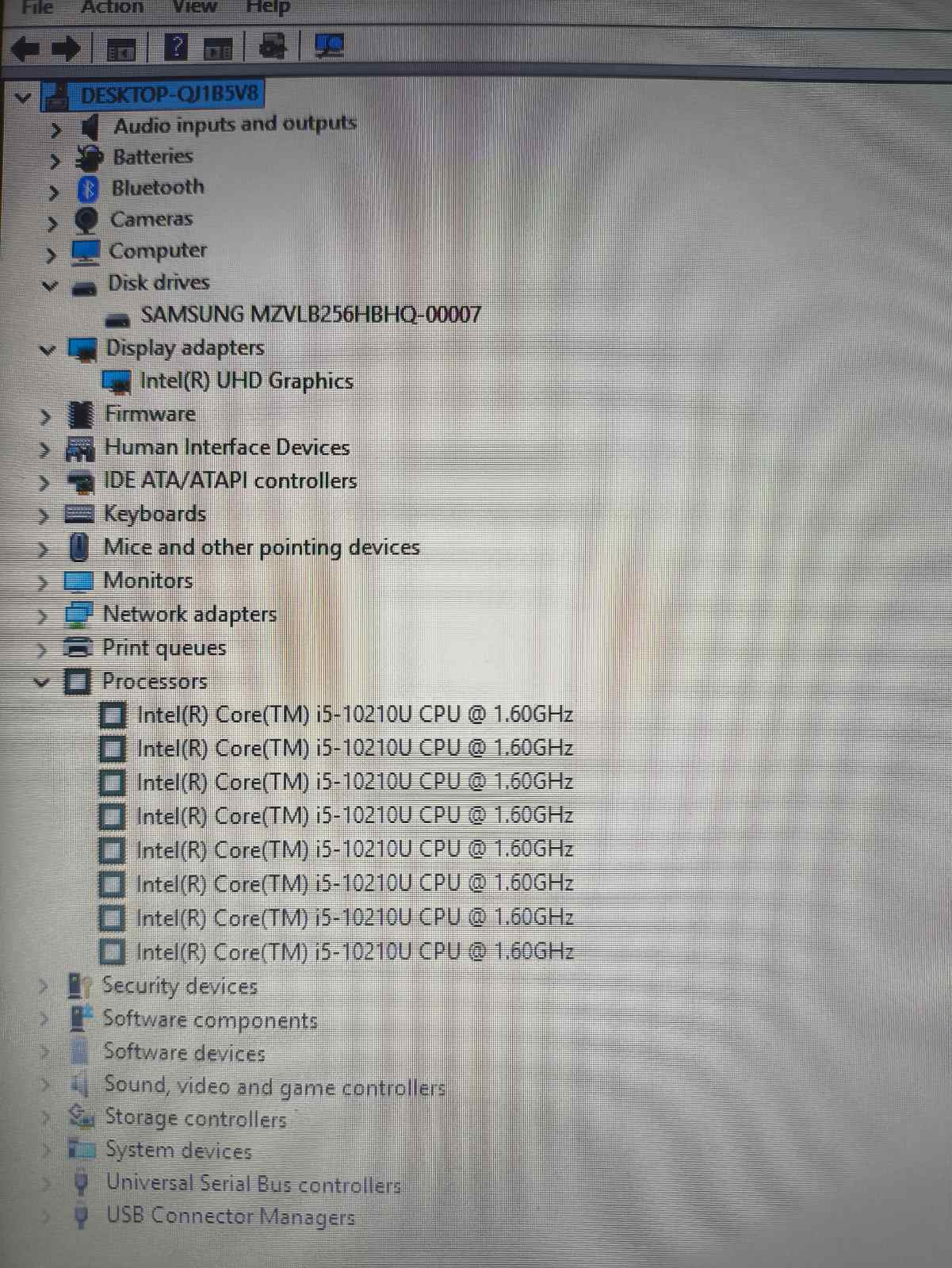 DynaBook ( Toshiba ) SATELLITE PRO C40-G-11G 14.0 FHD i5-10210U 8GB ( antras lizdas laisvas ) 256GB SSD 9% - Image 5