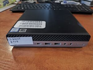 HP ProDesk 600 G4 i3-8100T 8GB 128GB SSD, 2vnt Display Port jungtys, 1vnt VGA